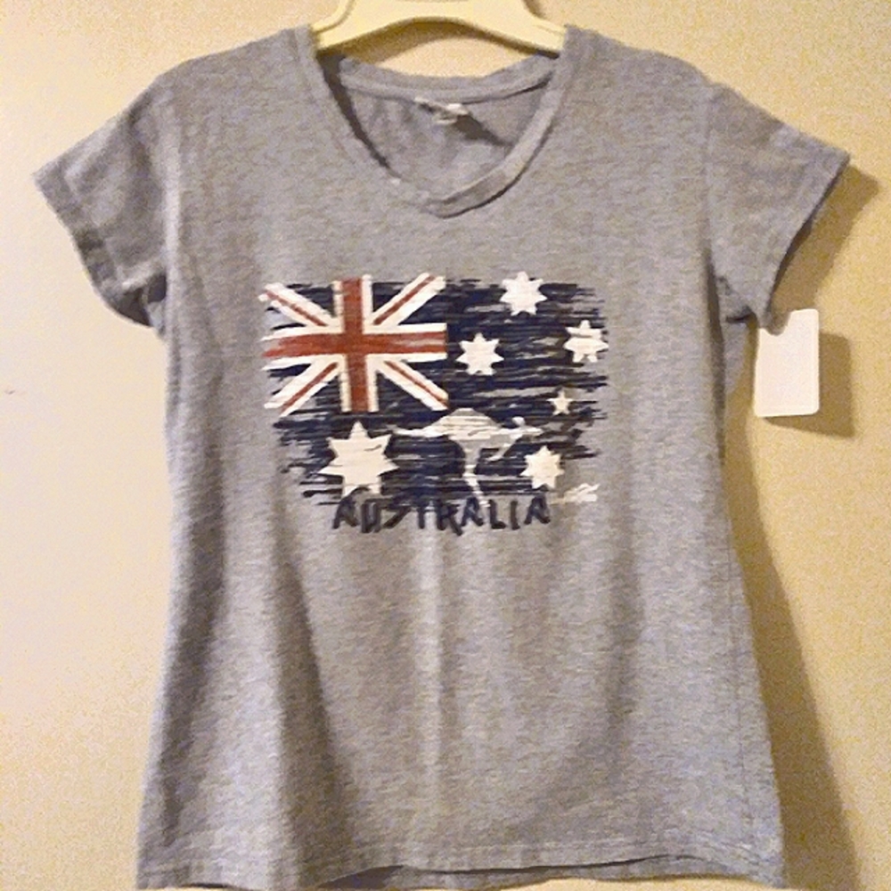 JOEY ROO Australia Short Sleeve T-Shirt, Size: L